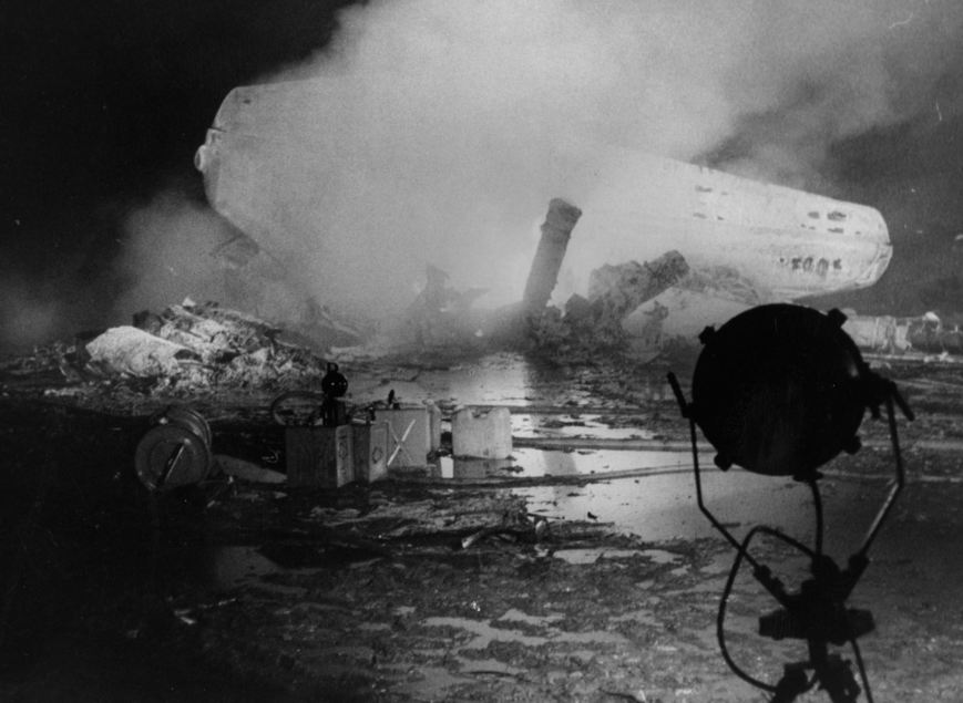 Lufthansa 005 crash site