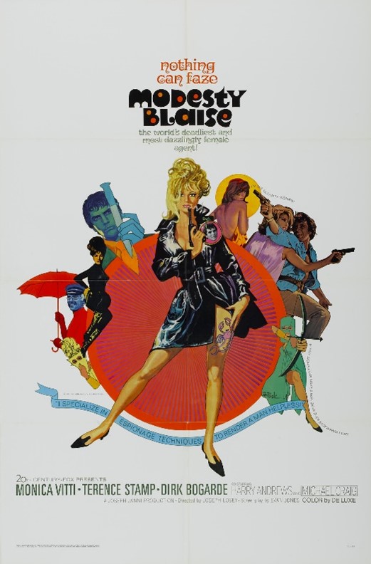 Modesty Blaise Poster