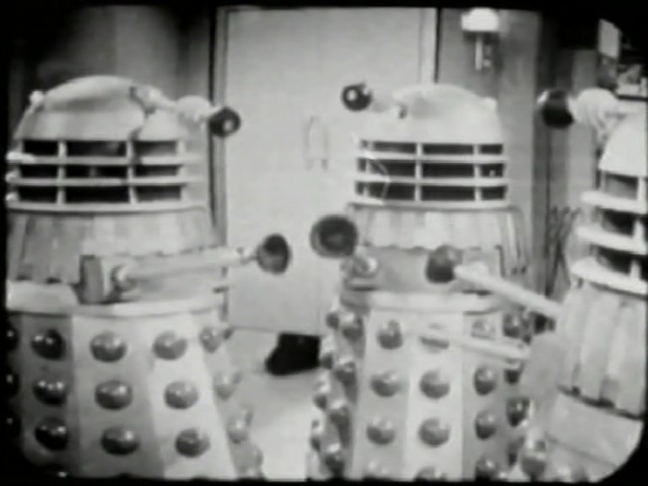 Three Daleks