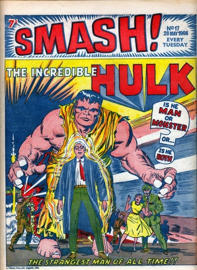 Smash! Hulk Cover