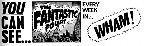 Fantastic Four Ad in Wham!