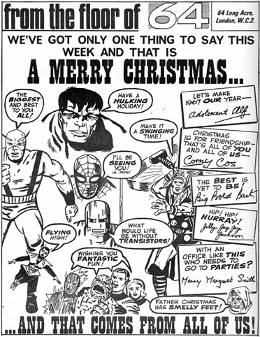 Power Comics Christmas Message