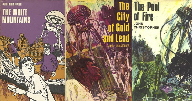 The Covers of the Original Three Tripods Novels