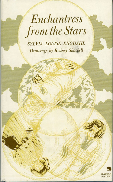 Book cover, printed in yellow with black accents, featuring what appears to be a background pattern of clouds in half-tone with the title in an otherwise emptied circle above a triptych of circular prints in the lower-half of the cover, overlapping in a triangle.  Each of the circles bears a different image of a person, printed three times at horizontal offsets.