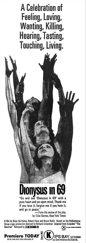 Poster for Dionysus '69