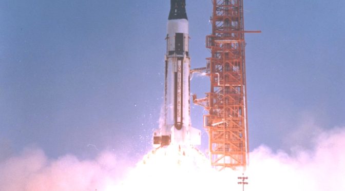 [May 30, 1964]  Every journey begins… (Apollo's first flight!)