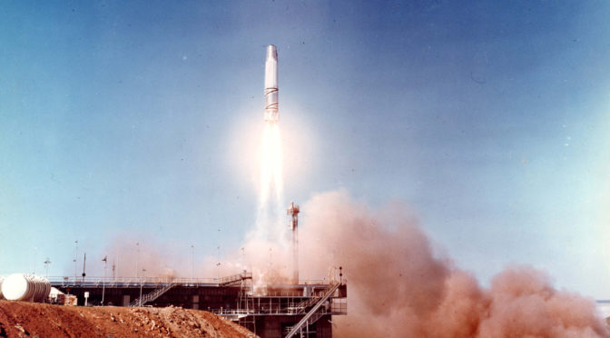 [June 6, 1964]  Going Up from Down Under (The launch of the Blue Streak rocket)