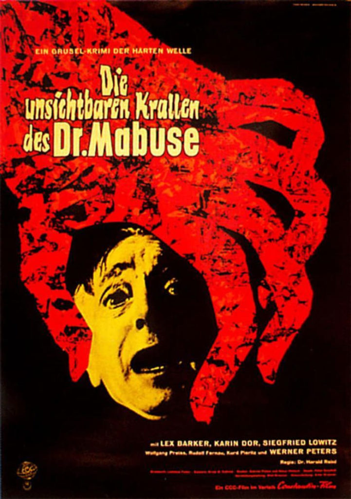 Poster: The Invisible Dr. Mabuse