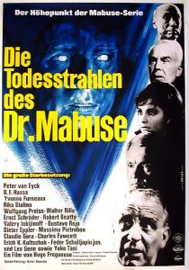 Poster Death ray of Dr. Mabuse