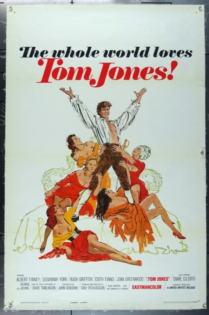 Tom Jones movie poster