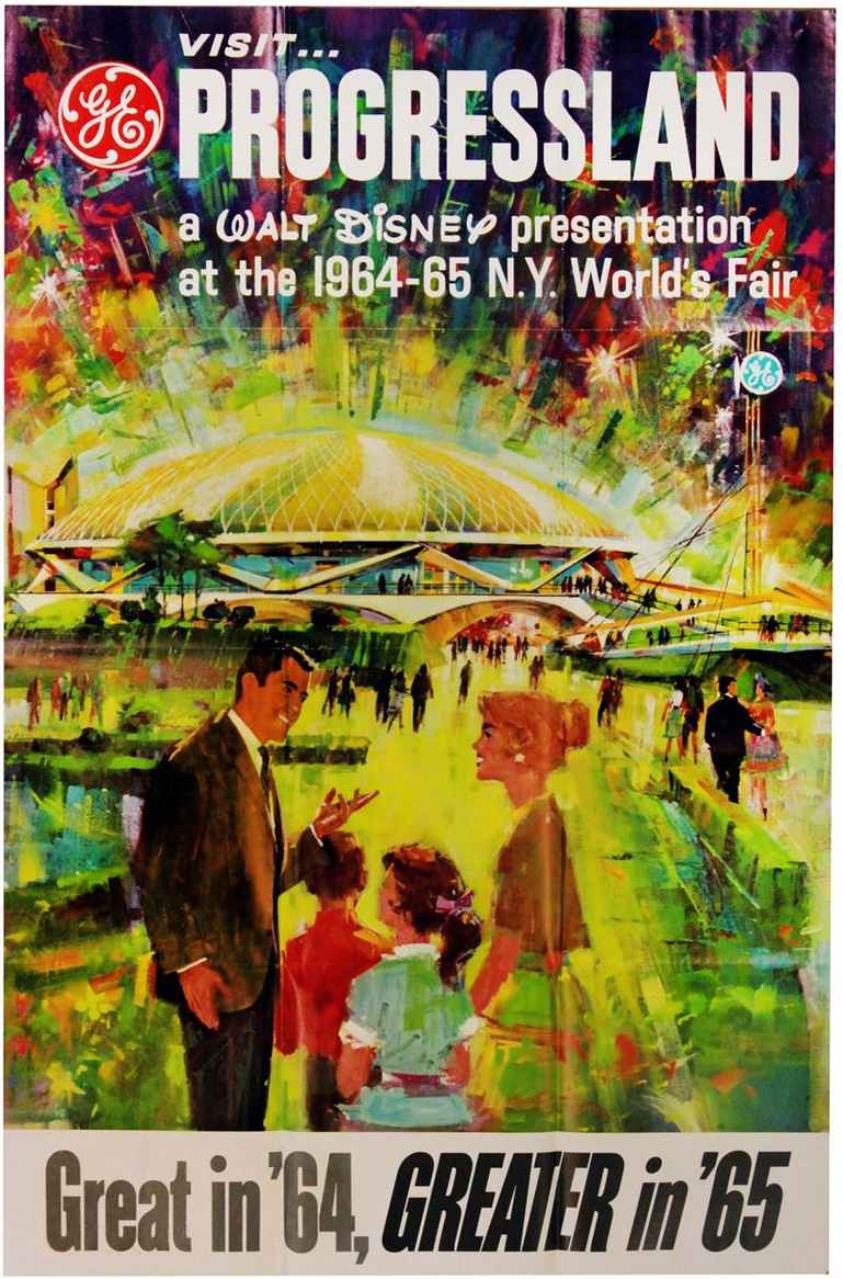 Flier for "Progressland" at the 1964-65 World's Fair