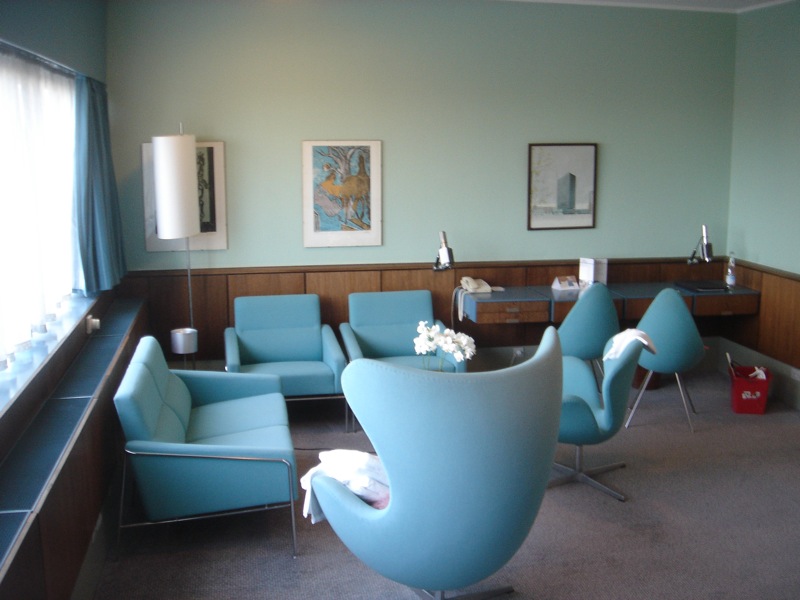 Arne Jacobsen interior for the SAS Royal Hotel