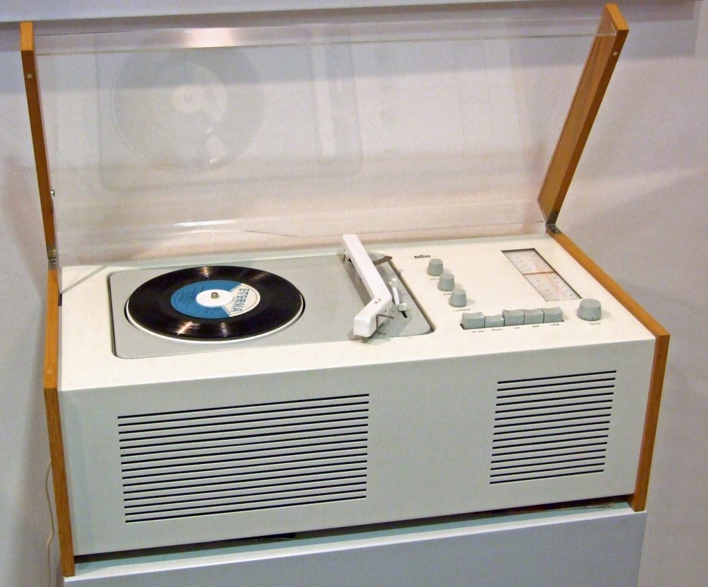 Braun Phonosuper SK4, designed by Dieter Rams and Hans Gugelot