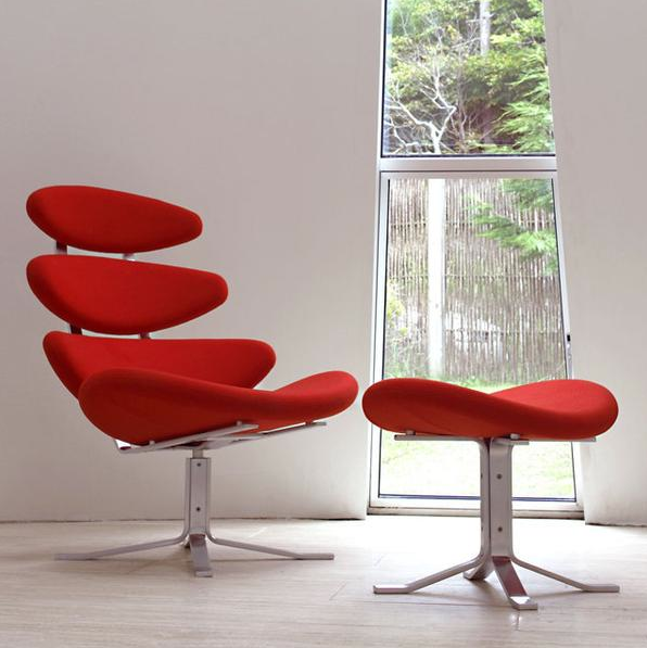 Corona chair by Poul Vohler