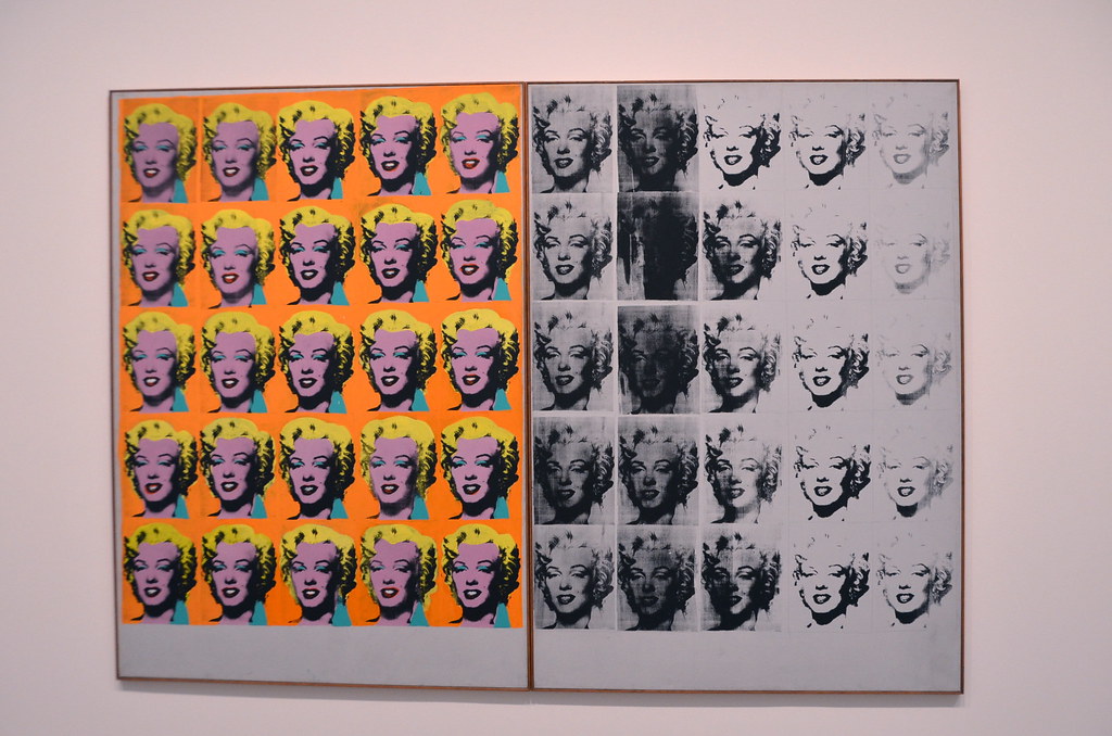 "Marilyn Diptych" by Andy Warhol