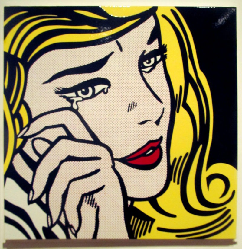 Crying Girl by Roy Lichtenstein