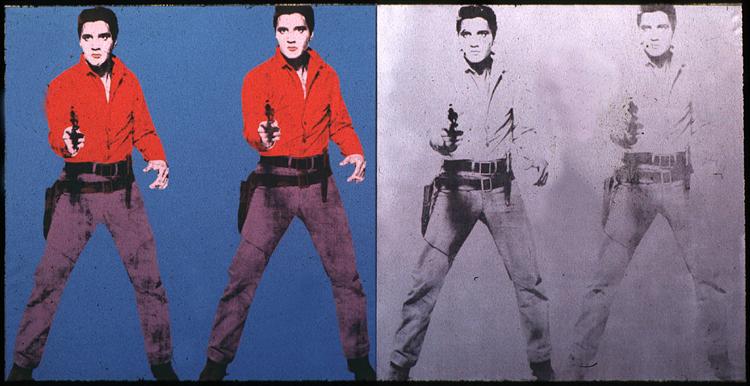 "Double Elvis" by Andy Warhol