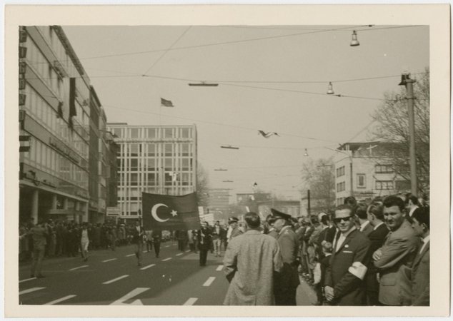 Turkish flag May Day