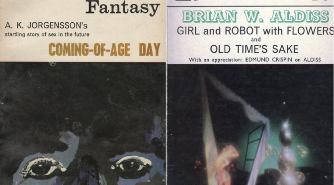 It’s (Nearly) All About Aldiss [August 22, 1965] <i>Science Fantasy</i> and <i>New Worlds</i>, September 1965