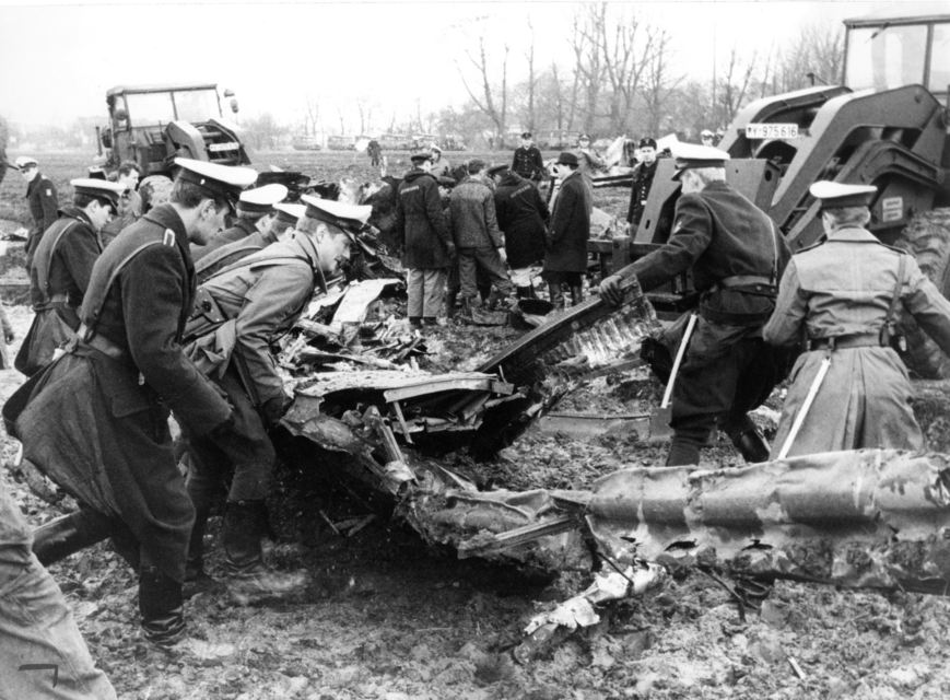 Lufthansa flight 005 crash site