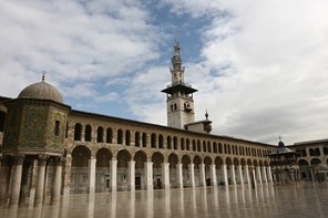 The Ummayad Mosque in Damascus, Syria