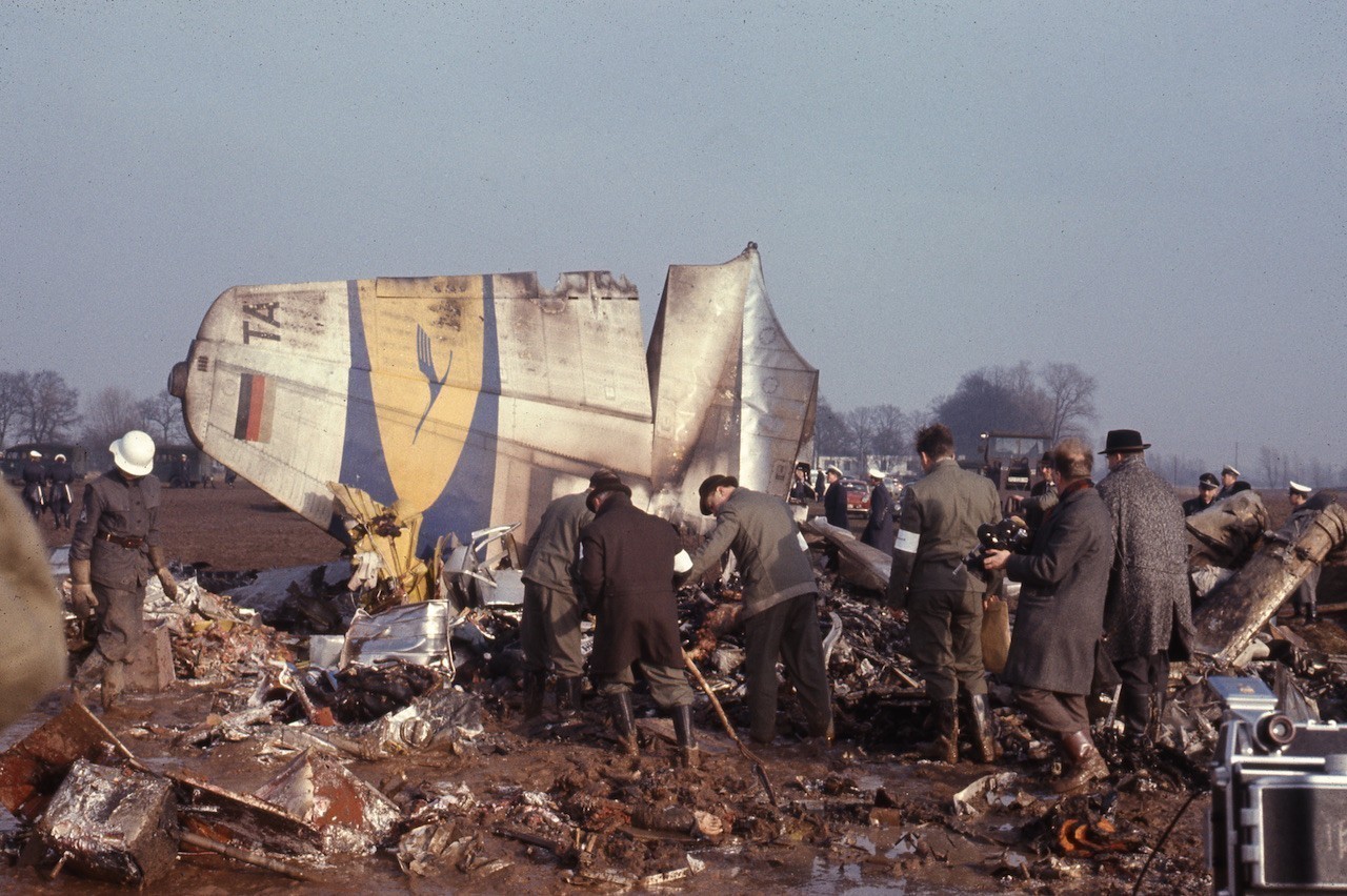 Lufthansa 005 crash site