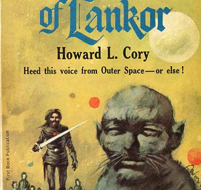 [January 22, 1966] Monks, Demi-Gods and Cat People: <i>The Sword of Lankor</i> by Howard L. Cory