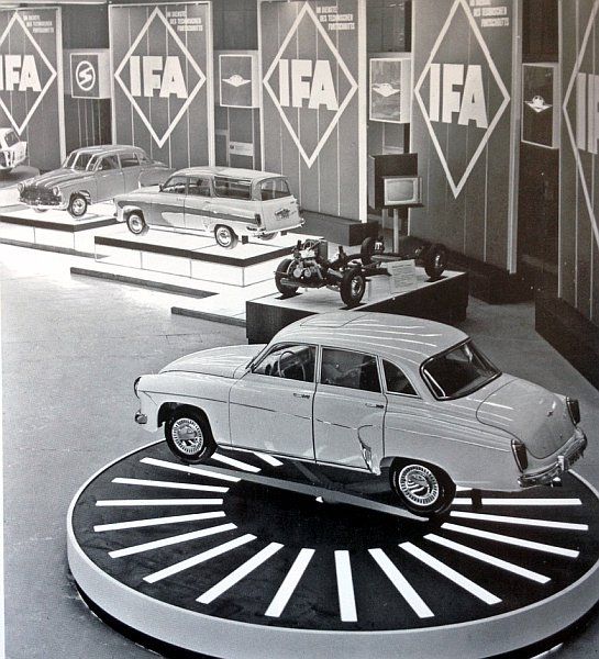 Leipzig spring fair 1966 Wartburg