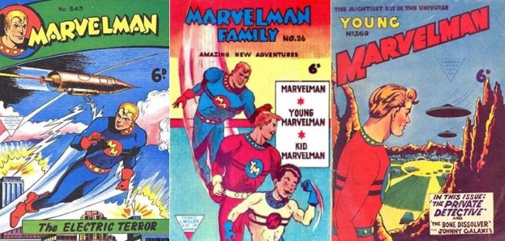 Marvelman Family Marvelman Family Young Marvelman Covers