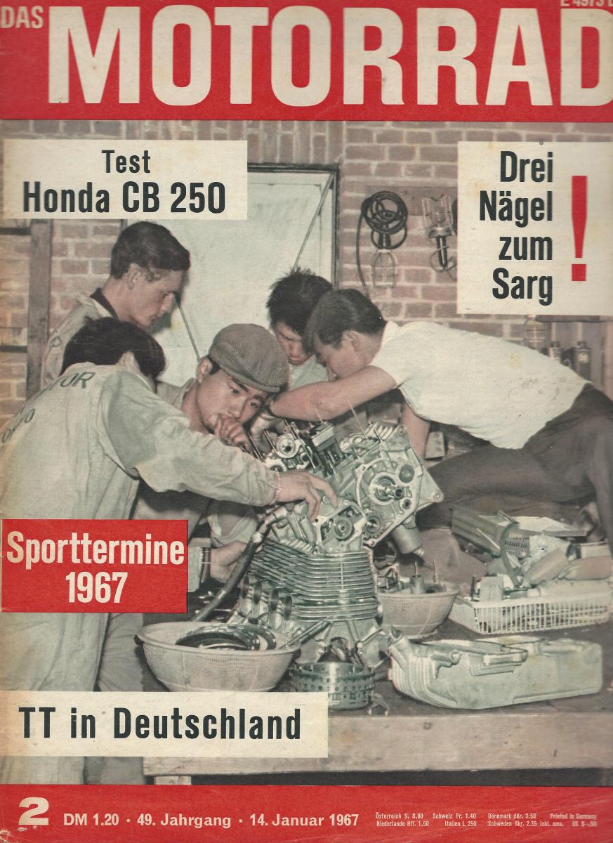 Das Motorrad January 1967