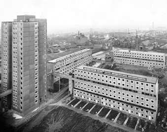 New council estate in Basford, England