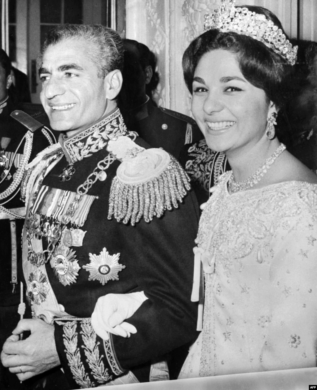 Shah and Farah Diba