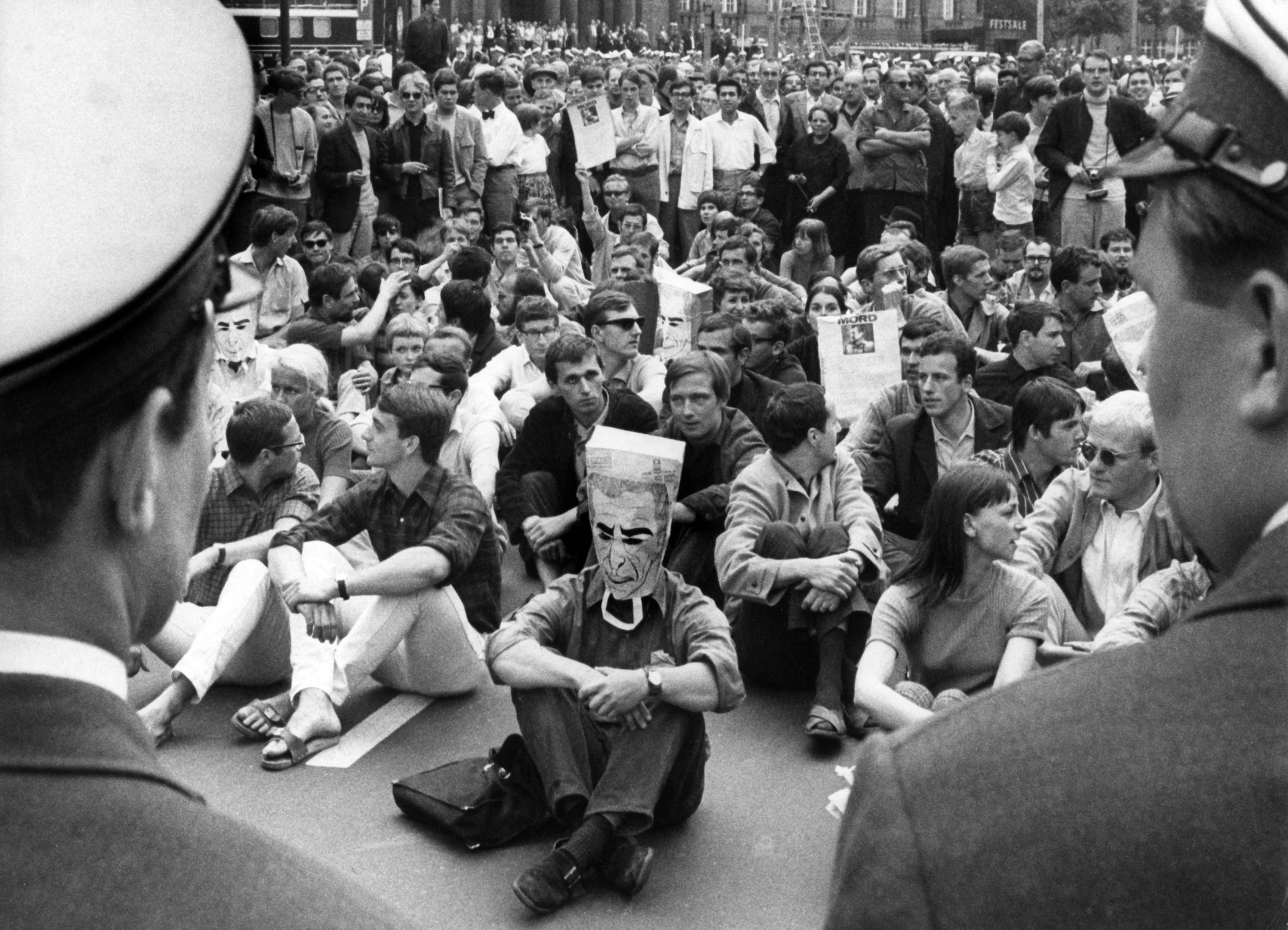 Student protesters 1967