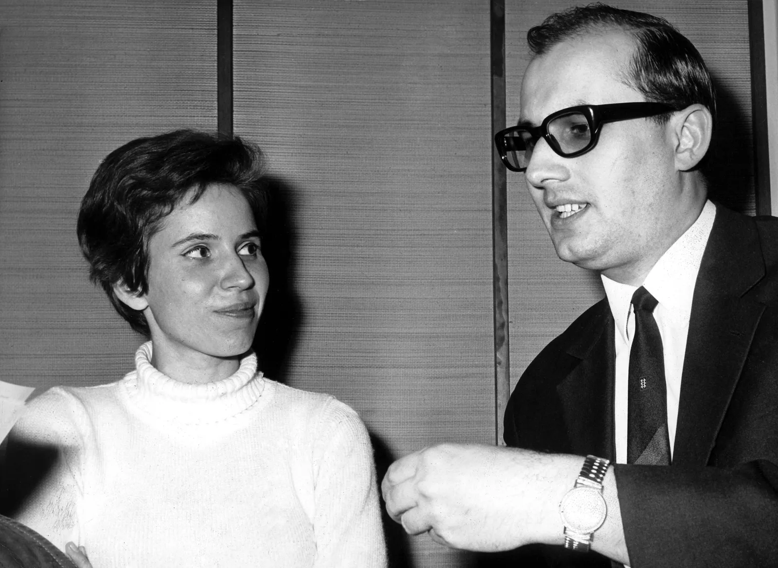 Horst Mahler and Beate Klarsfeld