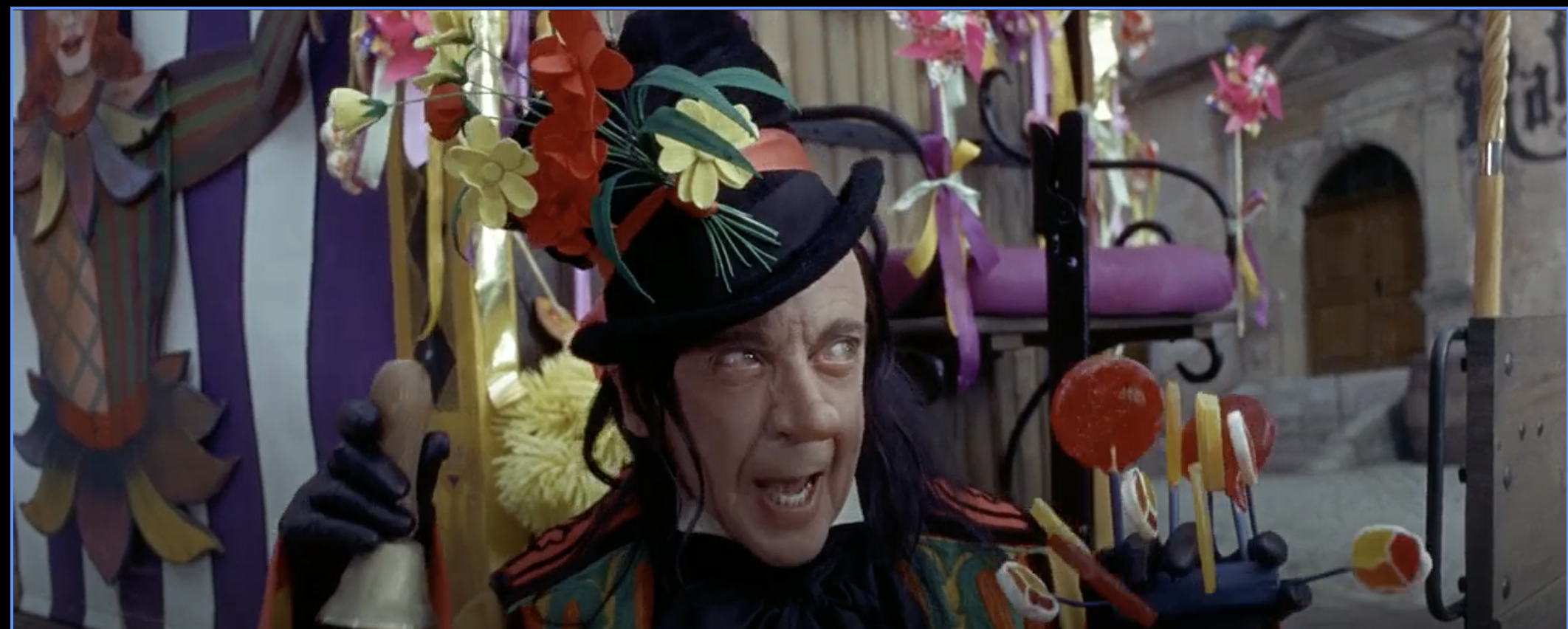 Robert Helpmann as the Child Catcher