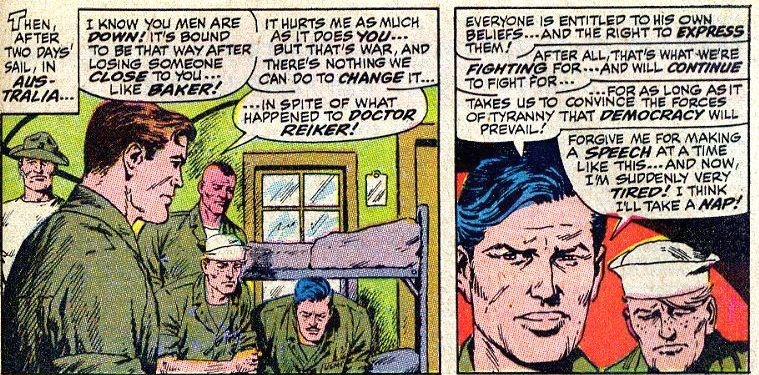 Moral ambiguity in the pages of Sgt. Fury