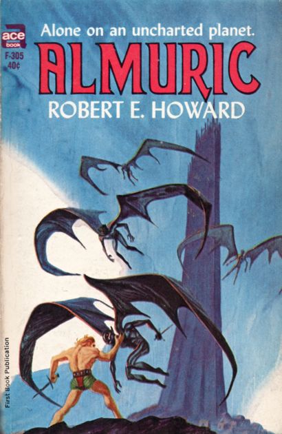 Almuric by Robert E. Howard, 1964 Ace edition