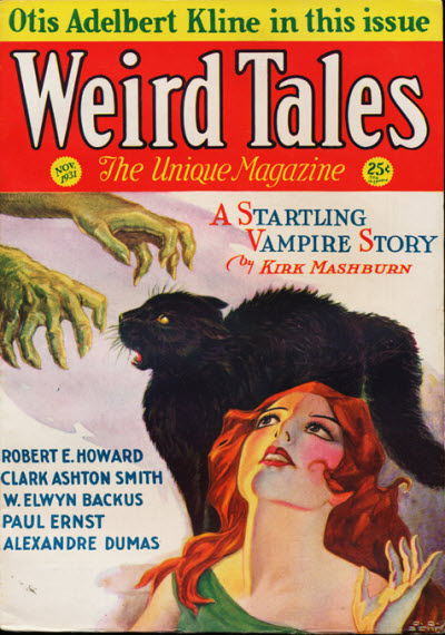 Weird Tales November 1931