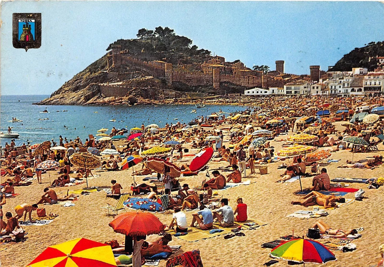 Tossa de Mar postcard