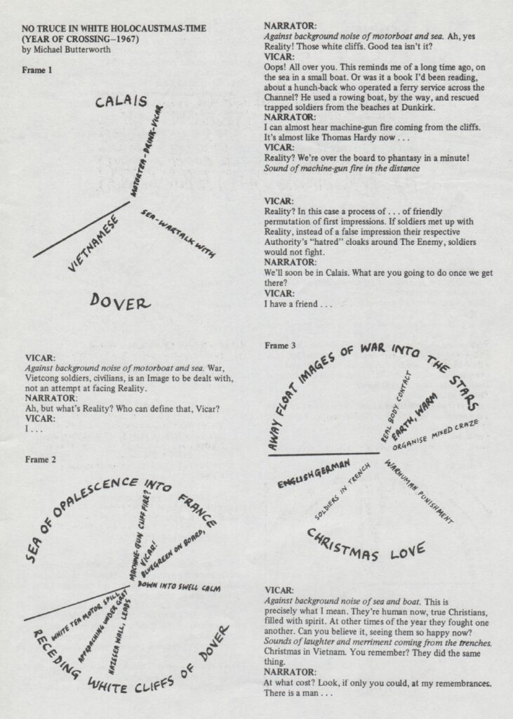 IMAGE: A picture of the page, showing pretty patterns of text in circles. 