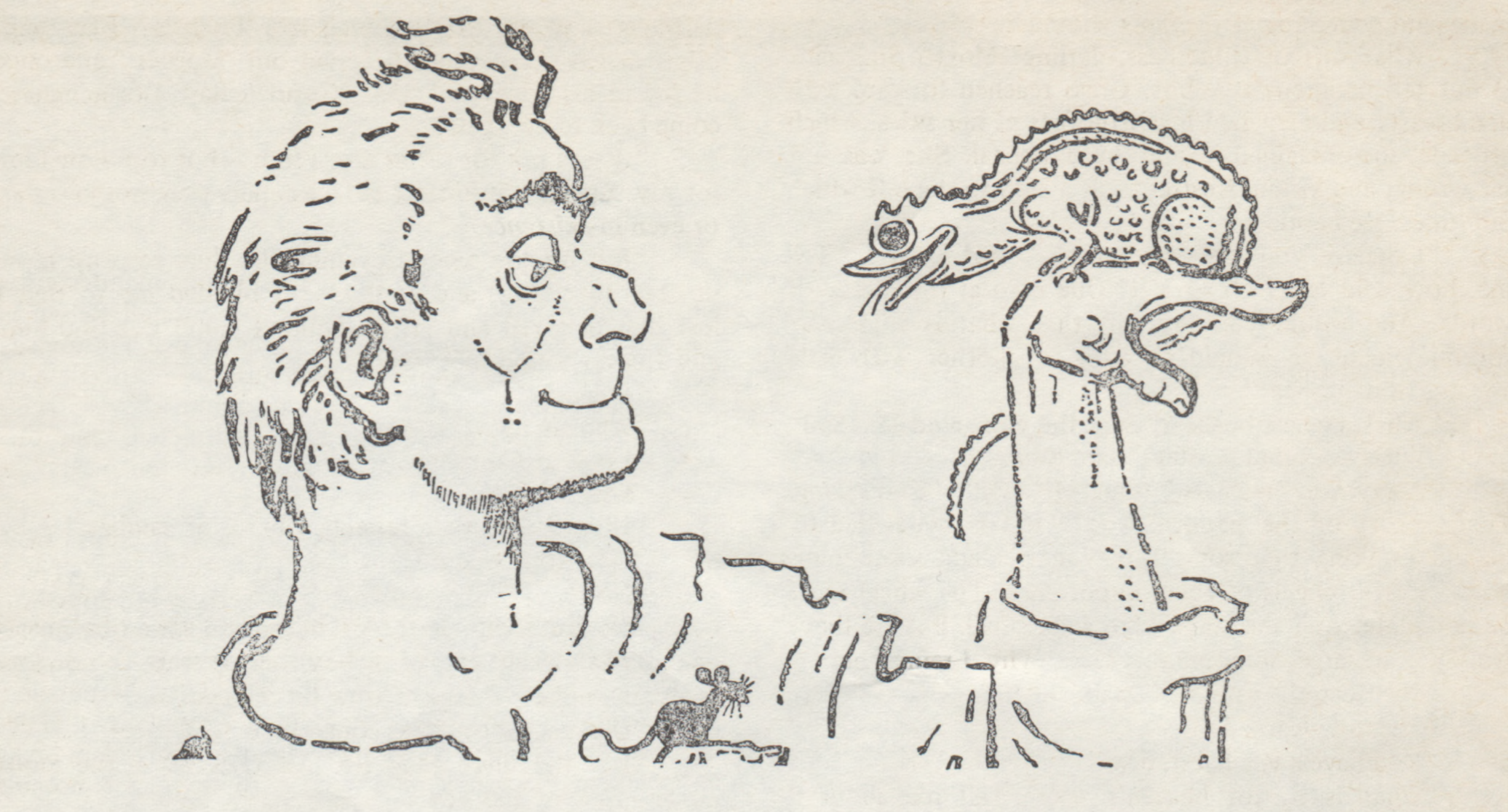 Illustration by Mervyn Peake