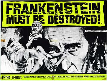 Frankenstein Must Be Destroyed Poster