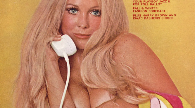 Cover of Playboy, October 1969 issue.