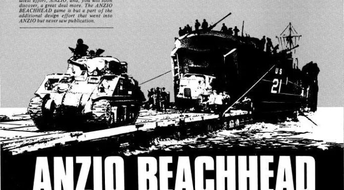 [February 4, 1970]  To Rome, with love (SPI's wargame, <i>Anzio Beachhead</i>)