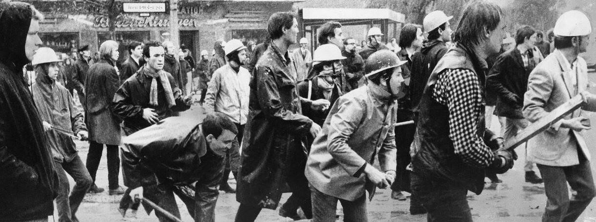 West Berlin protests.