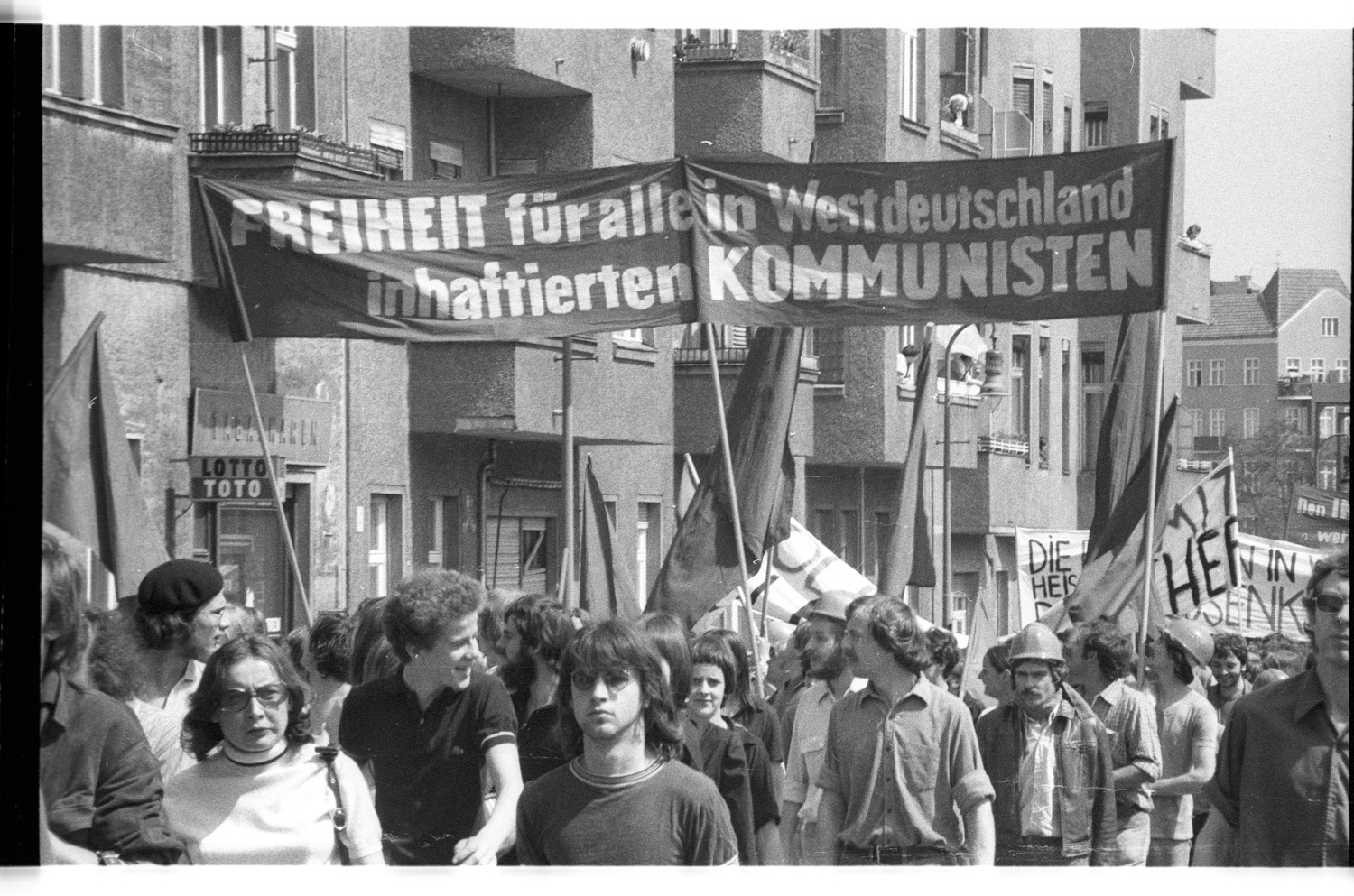 Protest in West Berlin.