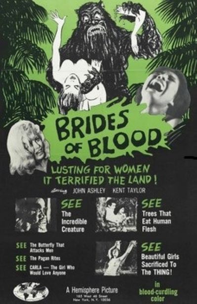 Poster for <i>Brides of Blood</i>