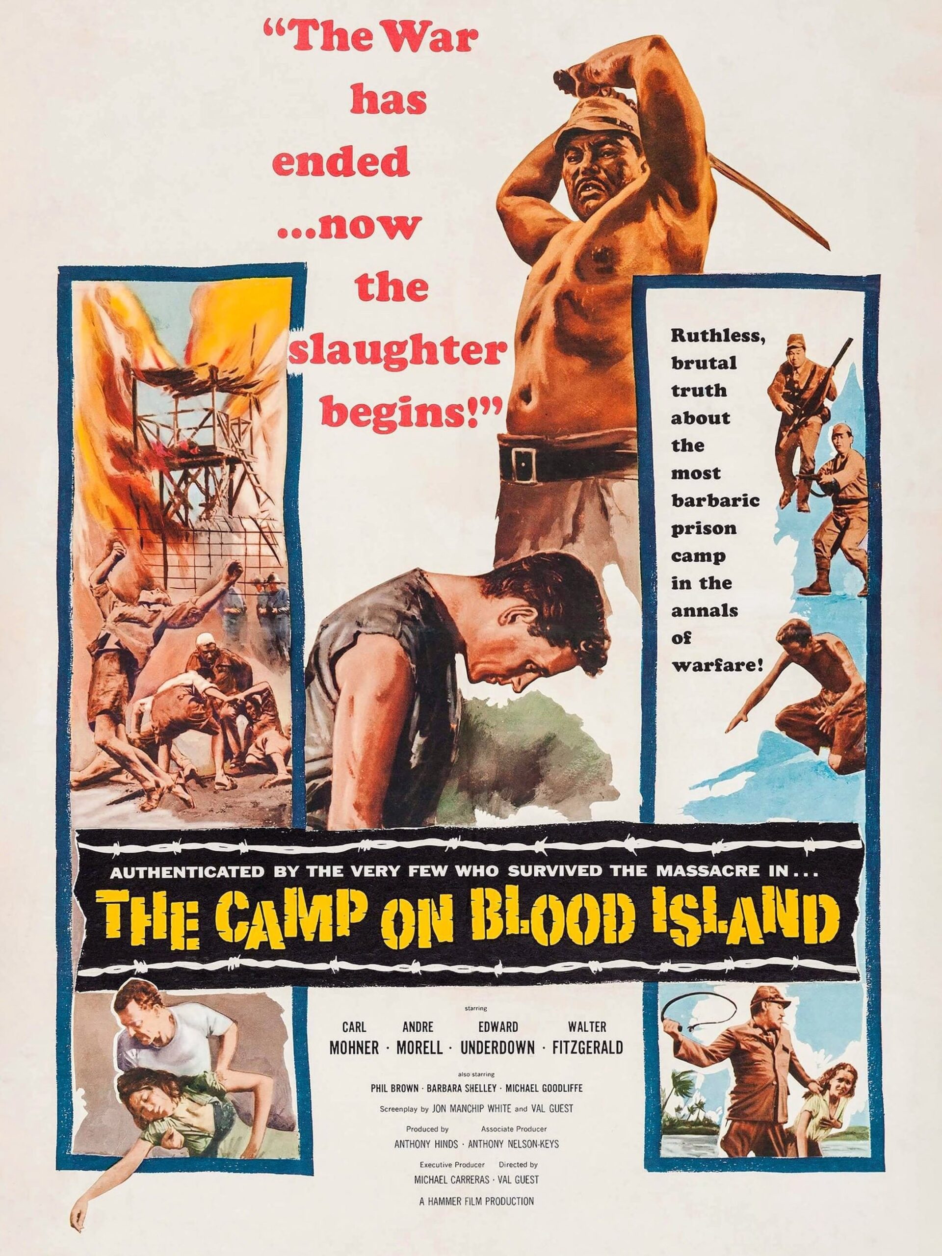 Poster for <i>The Camp on Blood Island</i>
