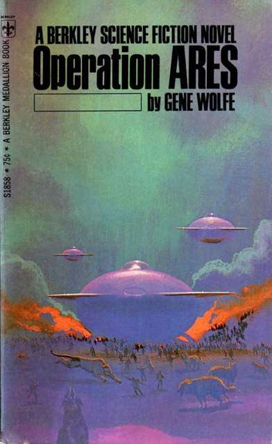 The same cover of the novel Operation Ares.