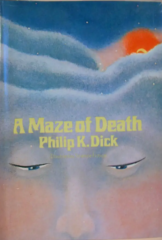 The same cover for the book A Maze of Death.